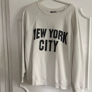 Original Retro Brand White New York City Sweater